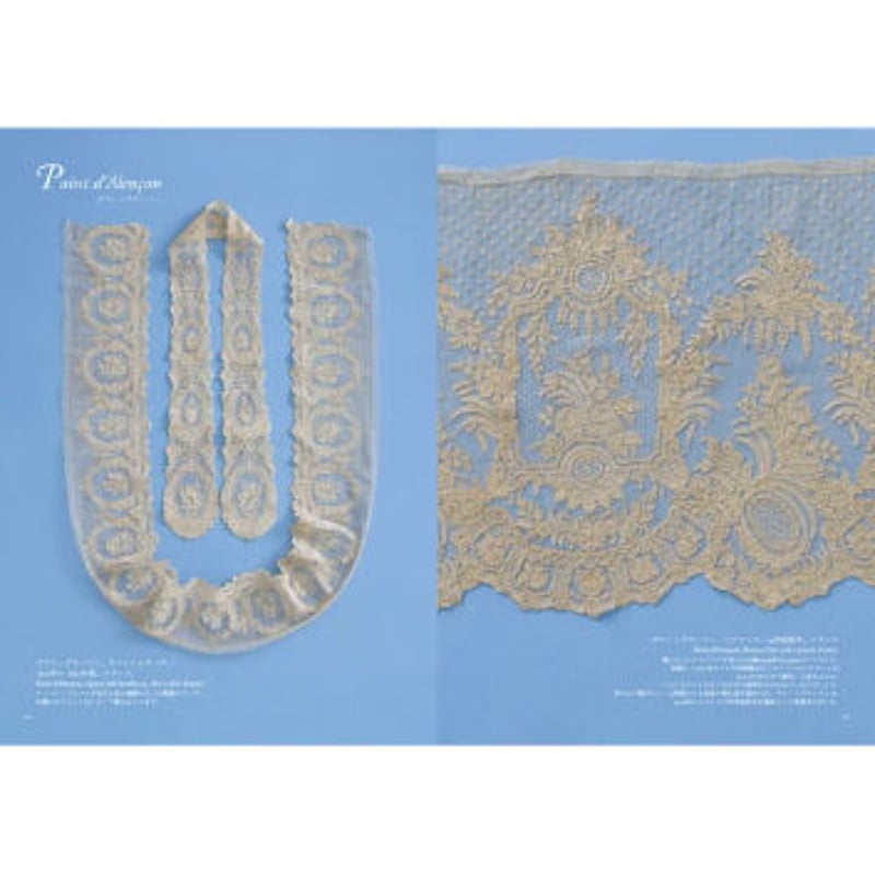 アンティークレース: 16世紀から20世紀の美しく繊細な手仕事