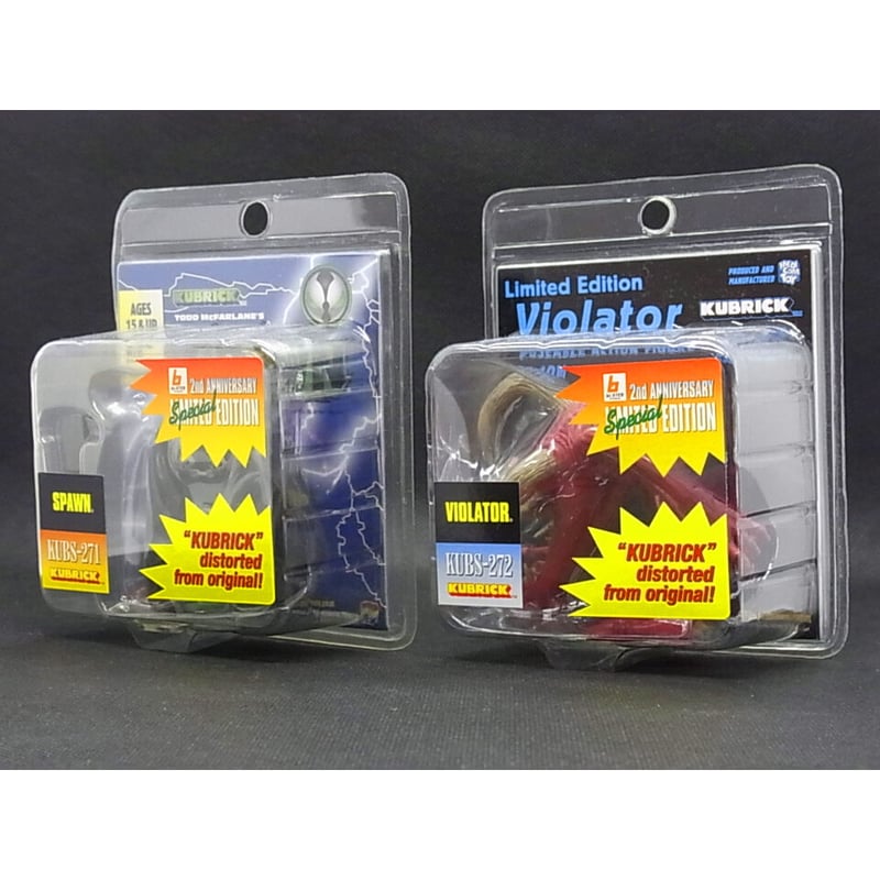 スポーン／SPAWN & VIOLATOR 限定キューブリック 2体セット | トイズ