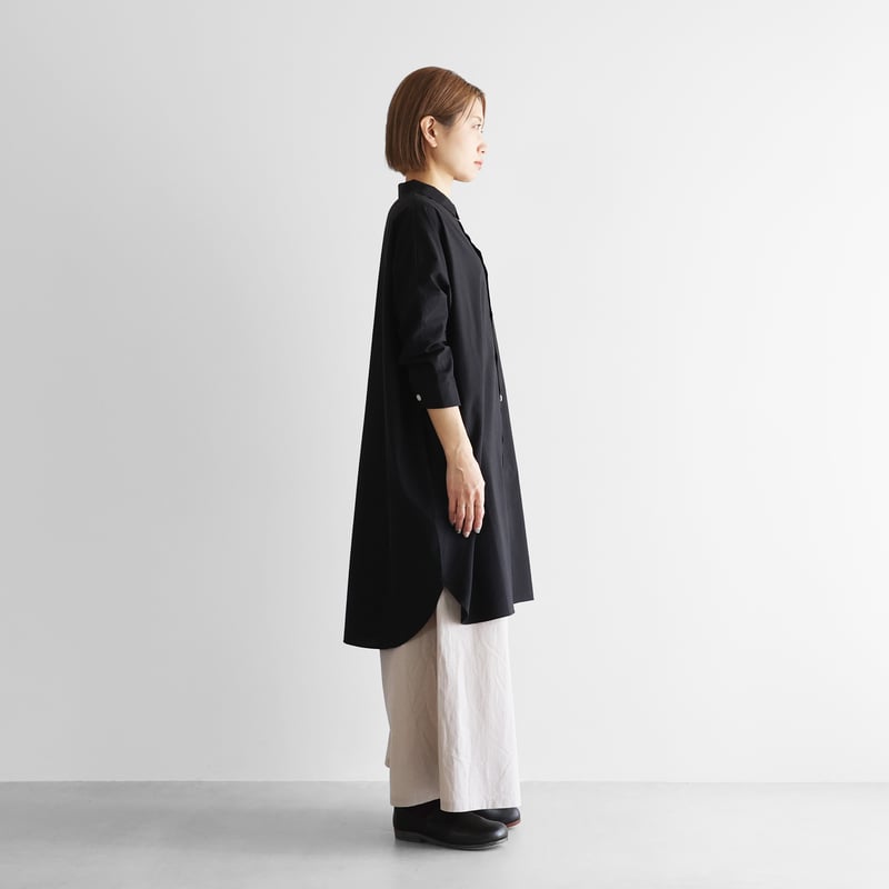 遠州織物×久留女木の棚田プロジェクト】棚田コットンロングシャツ