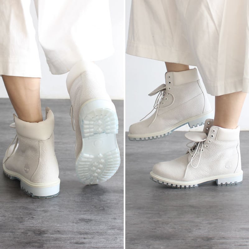 Timberland】 6インチヌバックレザーブーツ | albino
