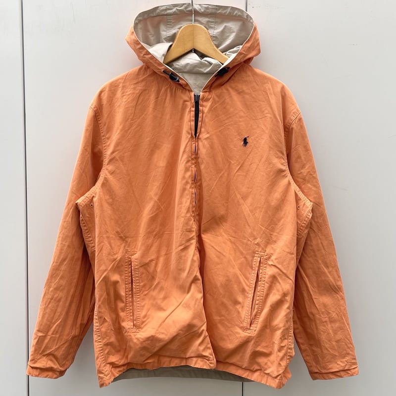 Polo Ralph Laurenフード付きナイロンジャケット リバーシブル Polo