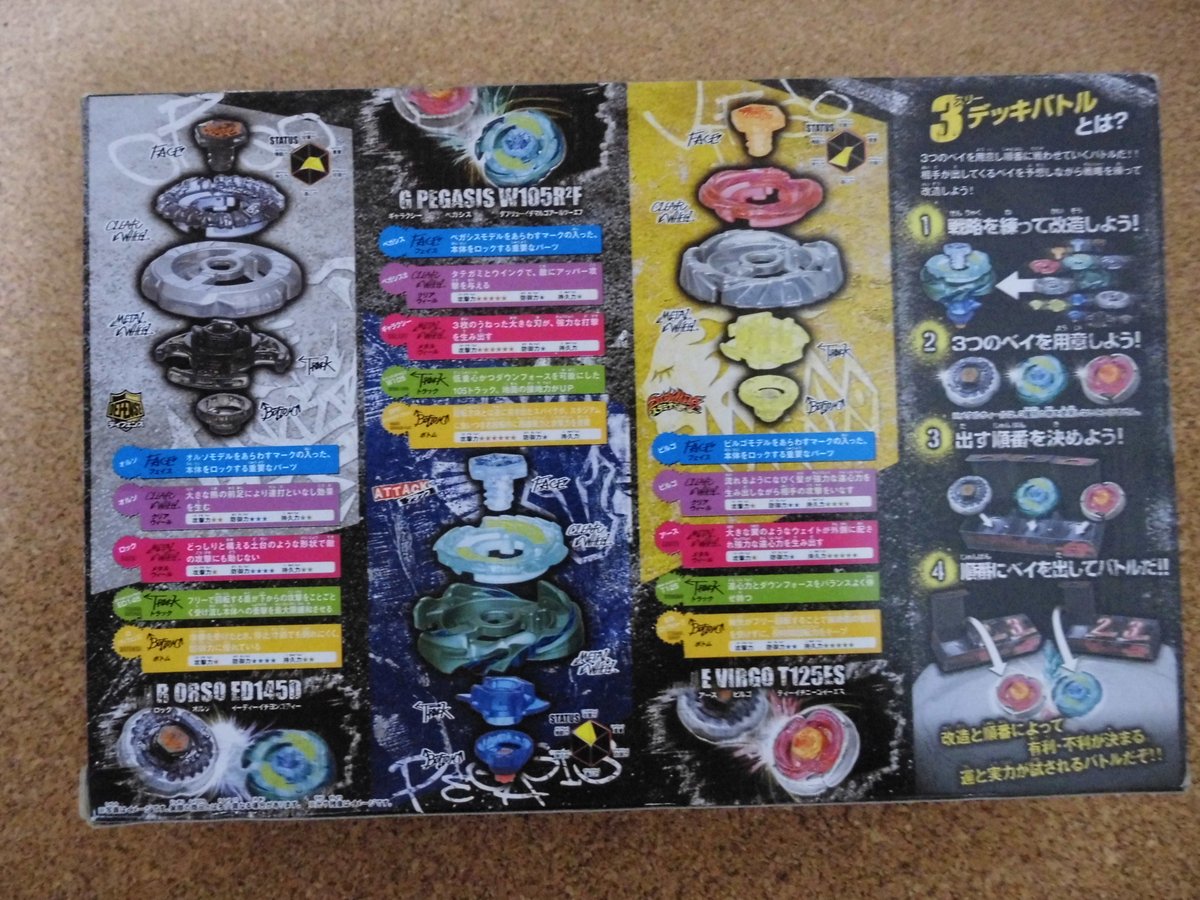 ベイブレードBB-75 ベイブレードデッキエントリーセット | みかんの