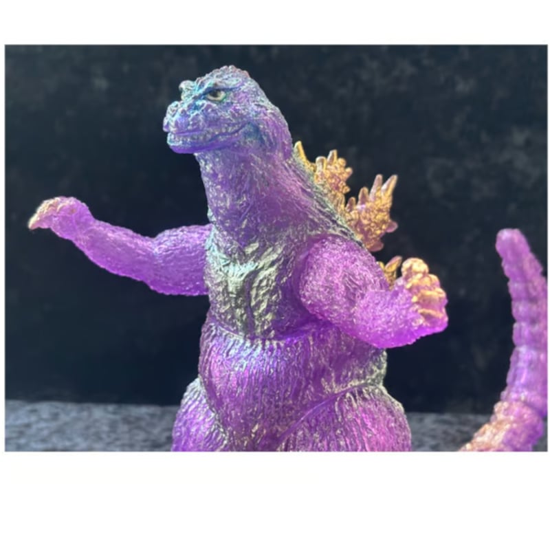 ゴジラ（1962）ソフビキット クリアーパープル | DREAMPLANETJAPAN INC.