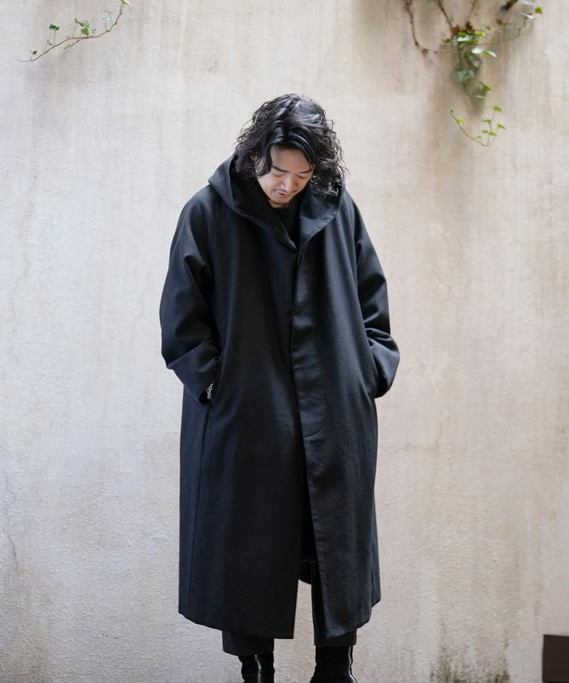 3/1発売】MB ULTIMATE尾州/近江晒ウール フーデットコート | MB -ther
