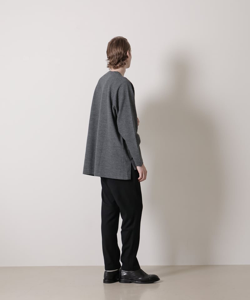 MB ハイエンド尾州ウール カットオフプルオーバークルーネック | MB