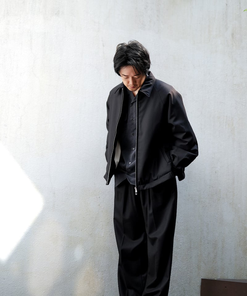 MBハイエンド尾州ウール クラシックパデッドドリズラージャケット | MB