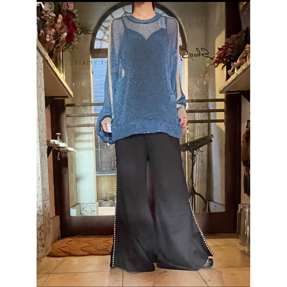 SHARE SPIRIT ・シェアースピリット・'25新作 Brightex Lame Kni