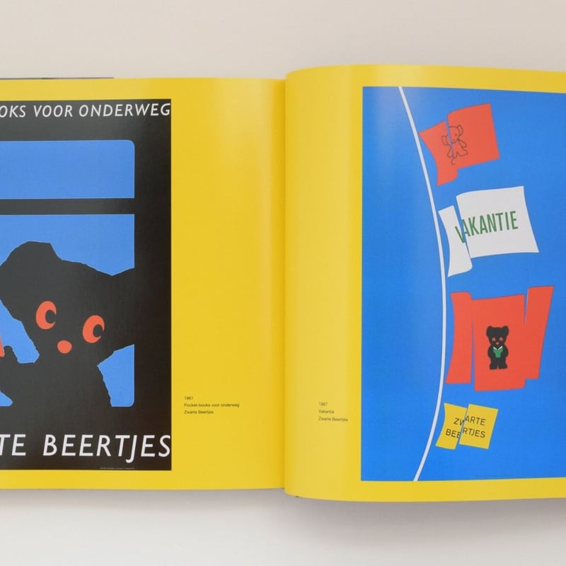 ZWARTE BEERTJES Book Cover Designs by Dick Brun