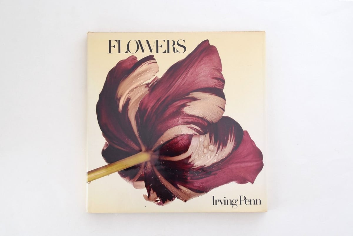 FLOWERS Irving Penn 初版 海外ライブラリー蔵書印等の難あり FLOWERS