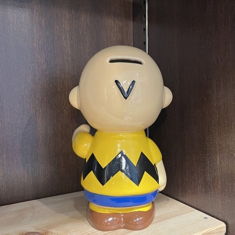 チャーリーブラウン貯金箱 SNOOPY / PEANUTS/チャーリーブラウン立体