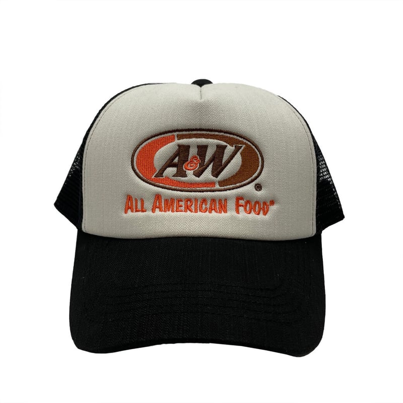 メッシュロゴキャップ：ブラック | A&W Okinawa