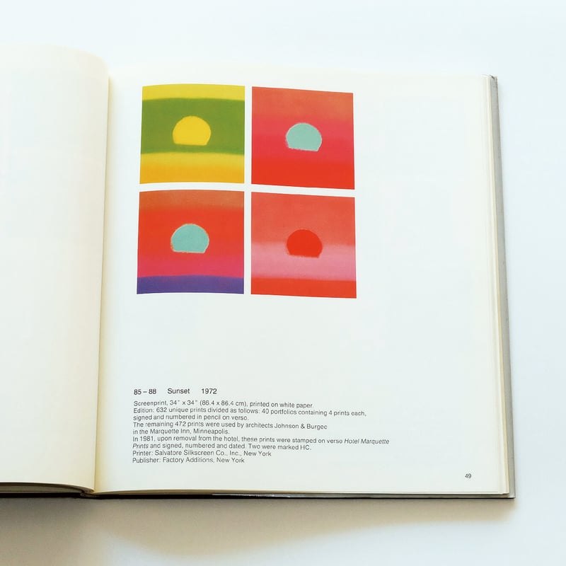 Andy Warhol Prints: A catalogue raisonne | Book