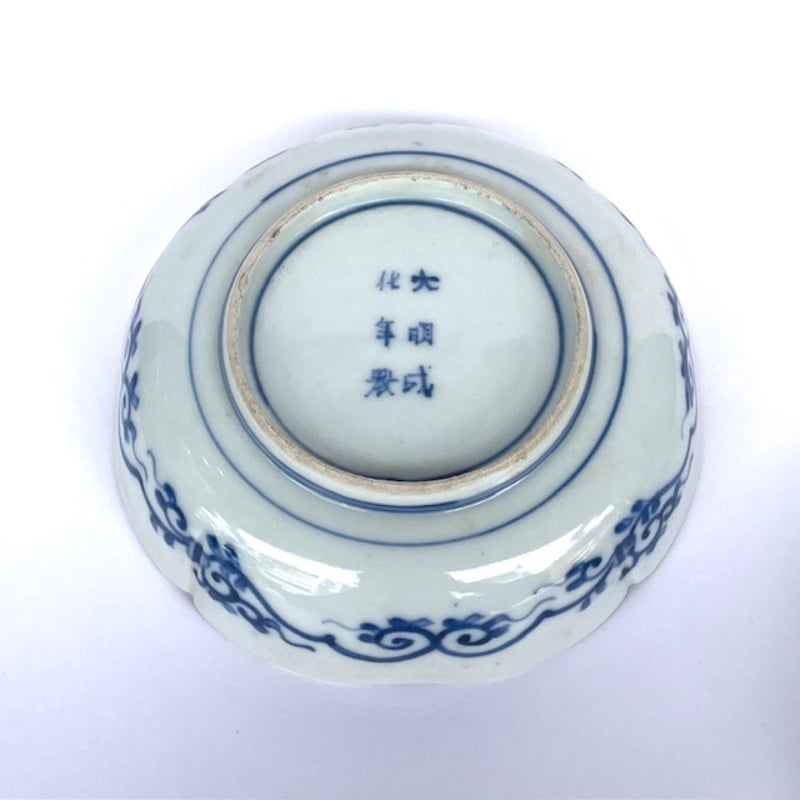 骨董 古伊万里（江戸後期～明治） 輪花なます皿 | FURACOCO