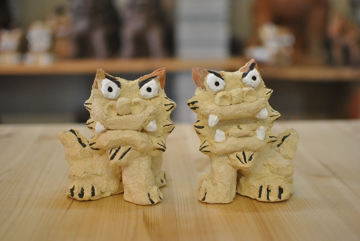 漆喰シーサー | シーサー ぎゃらりーゆしびん