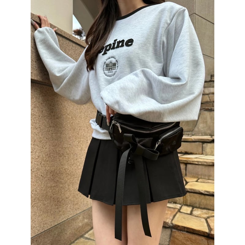 é ribbon satin 2way body bag | épine