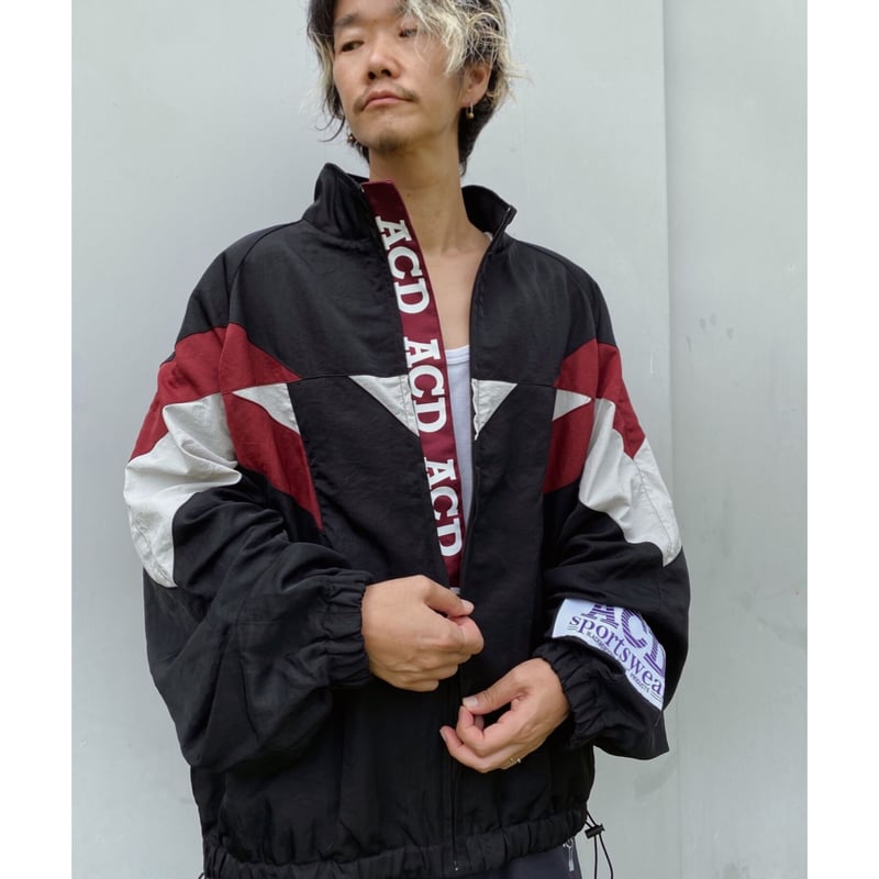 BLACK WEIRDOS「Nylon Track JKT(Motocross)」black.