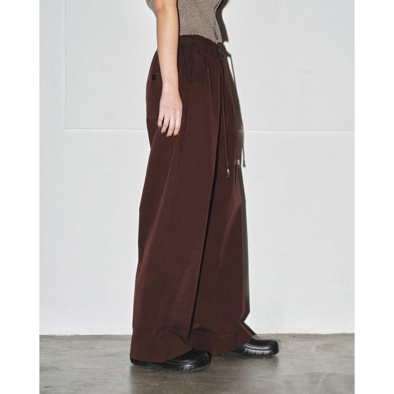 新品】todayful easy chino pants 36 バーガンディ 新品】todayful