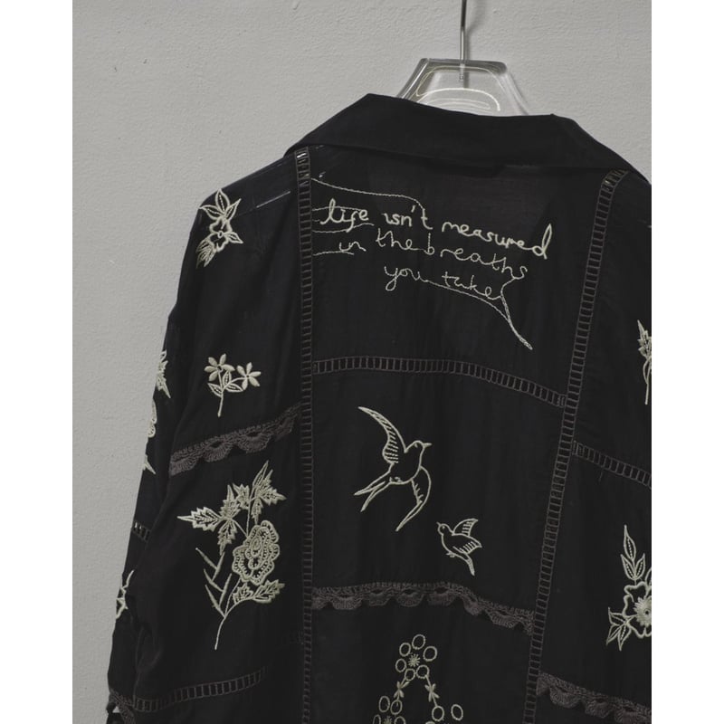 TODAYFUL】Embroidery Patchwork Shirts | selects