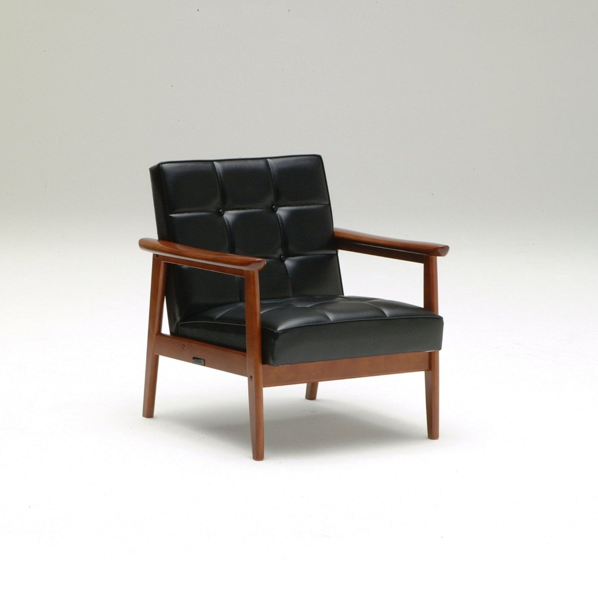 カリモク60 Kチェア1シーター スタンダードブラック W36140BW | CLIA