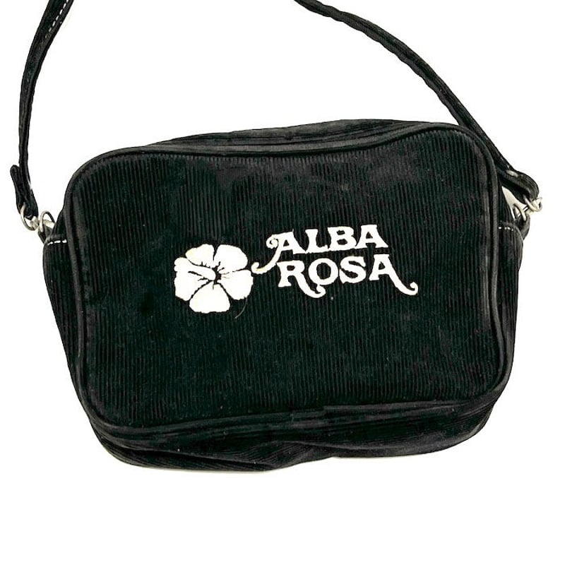 USED】00'S ALBA ROSA CORDUROY MINI SHOULDER BAG