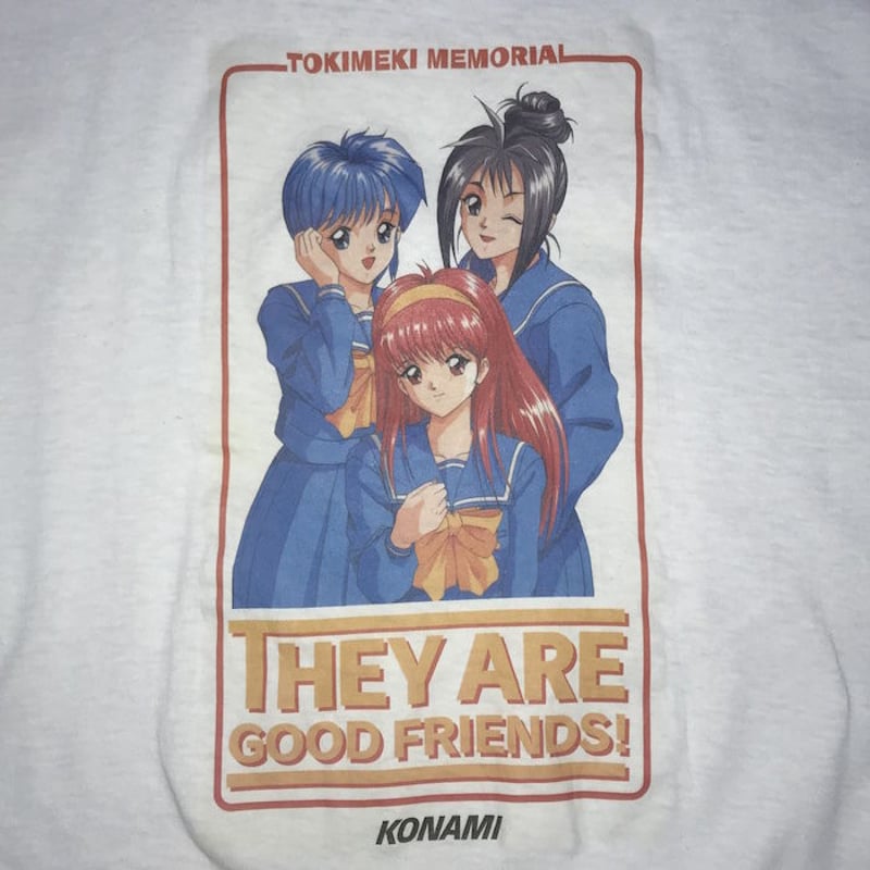 USED】90'S TOKIMEKI MEMORIAL T-SHIRT | KONBINI