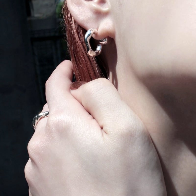 Art screw pierce / Small (2P) | Soierie Online