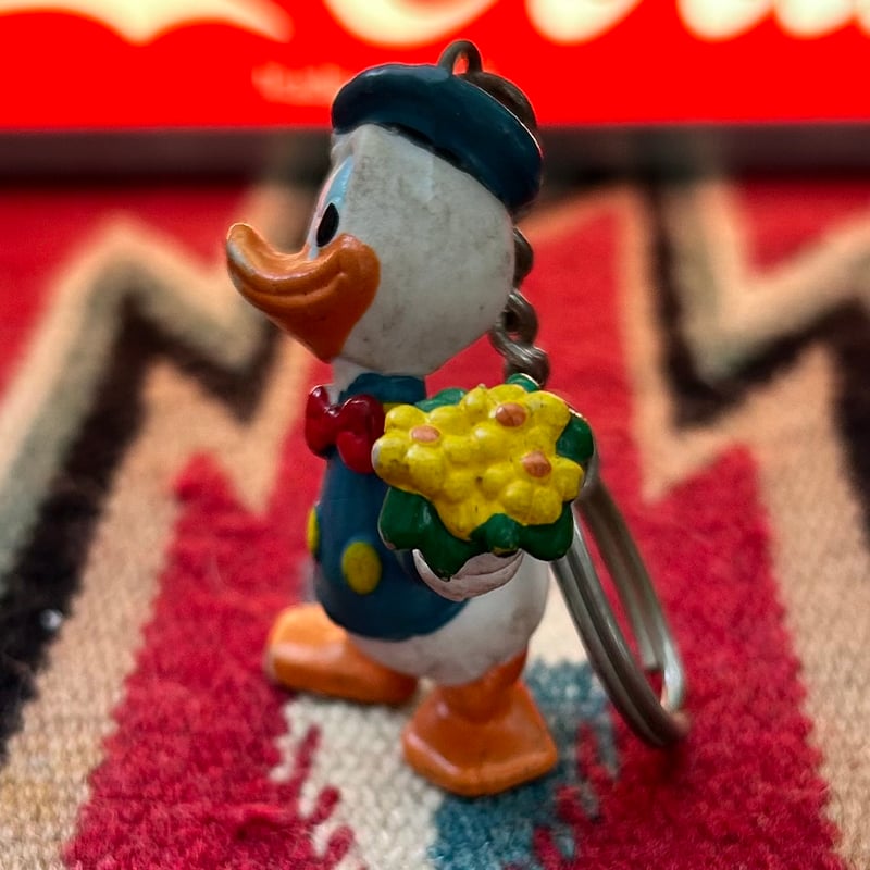 1990s APPLAUSE Disney DONALD DUCK KEY RING／ 199