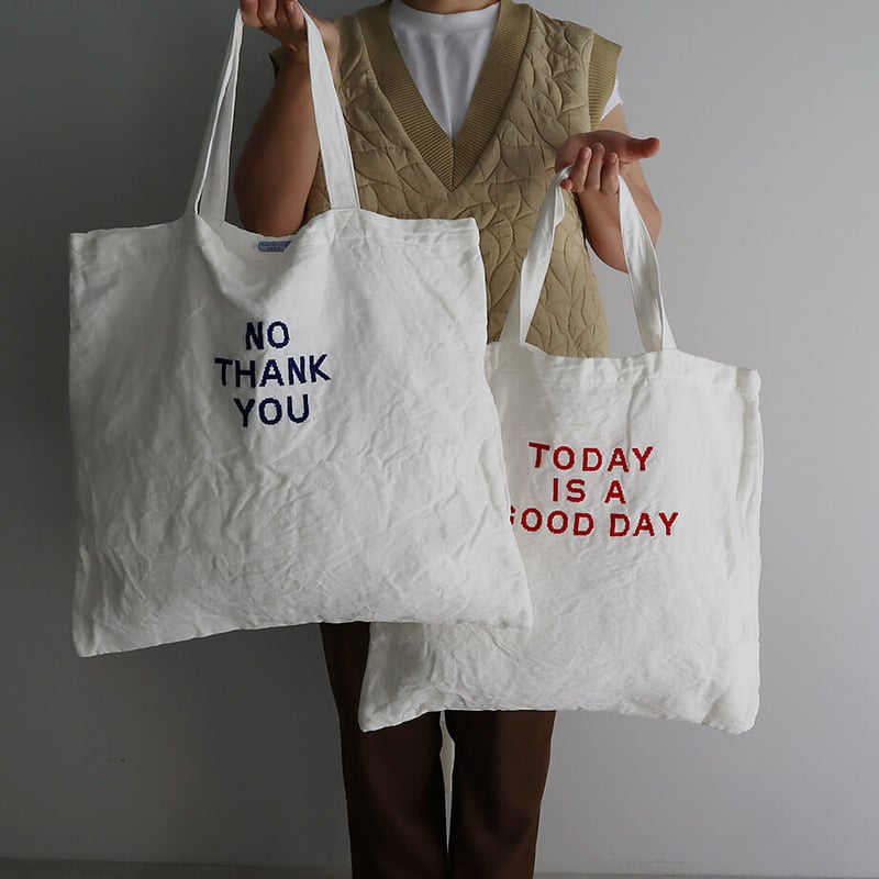 R&D.M.Co- linen tote bag | nii-B | WEBSHOP