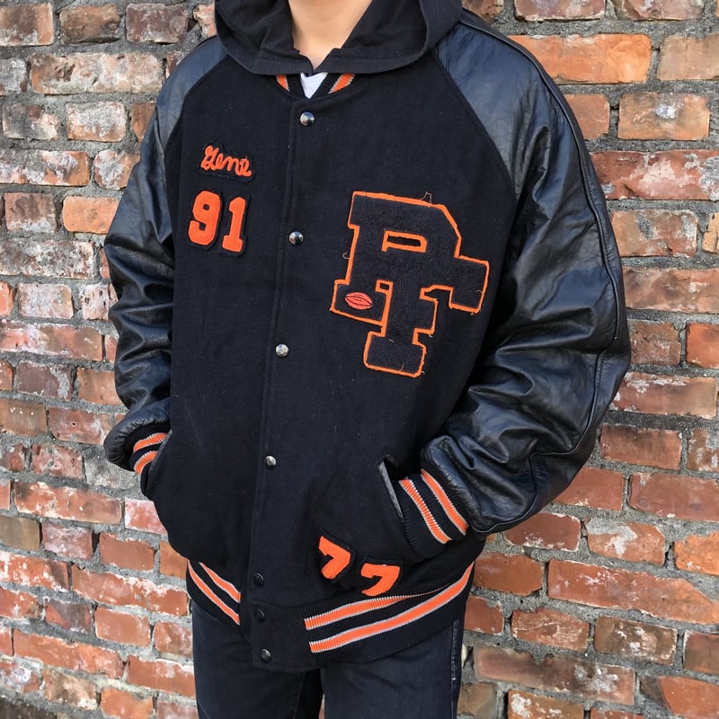 90'sUSA製 TM ATHLETICS ウールスタジャン | CUSTOM FEVER