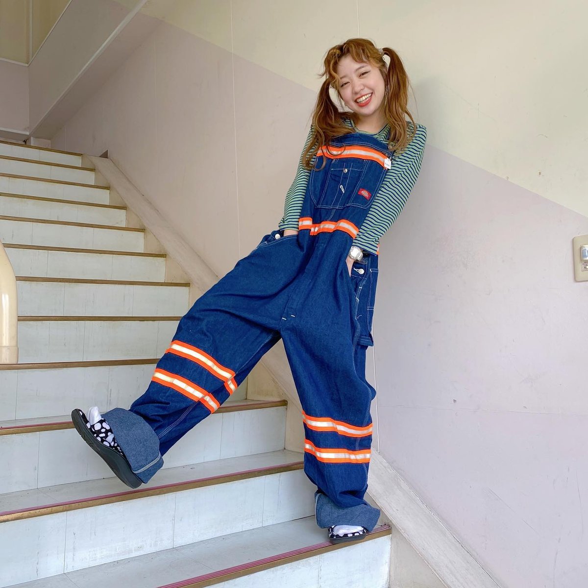 ディッキーズリフレクターオーバーオール | CUSTOM FEVER