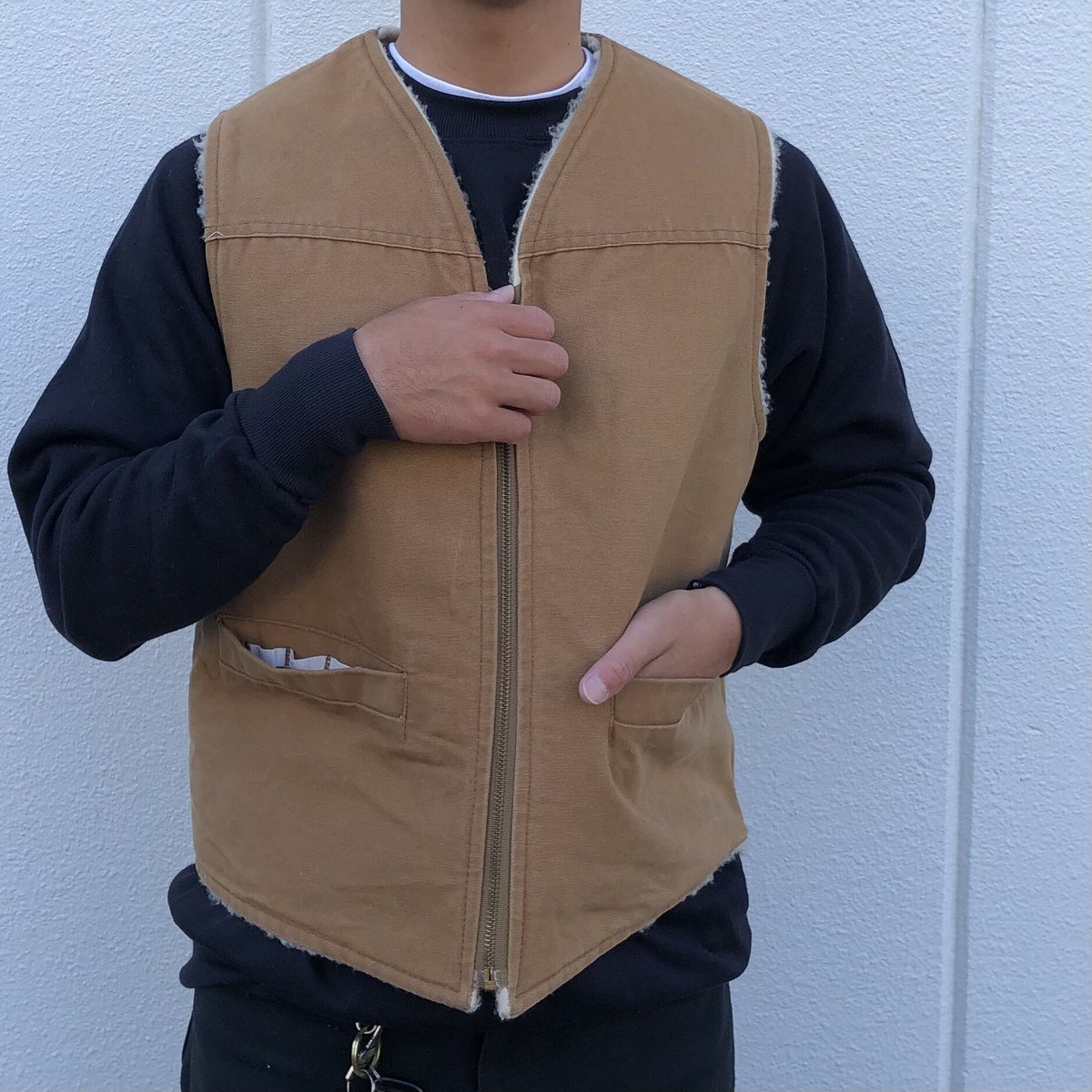 USA製Carhartt ボアベスト | CUSTOM FEVER