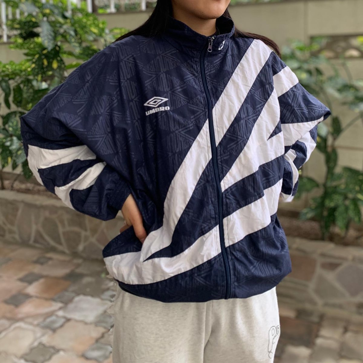 UMBRO全面プリントナイロンジャケット | CUSTOM FEVER