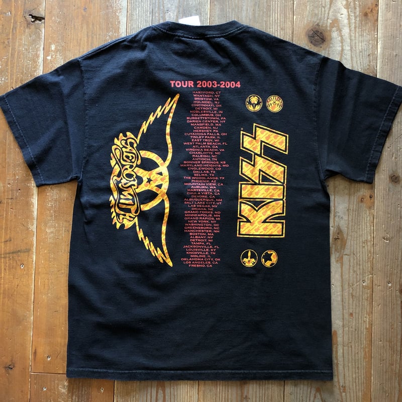 AEROSMITH & KISS バンドTシャツ | CUSTOM FEVER