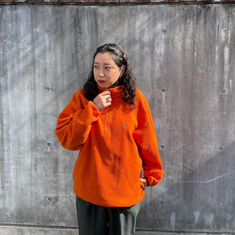 USA製NAUTICAハーフジップフリース | CUSTOM FEVER