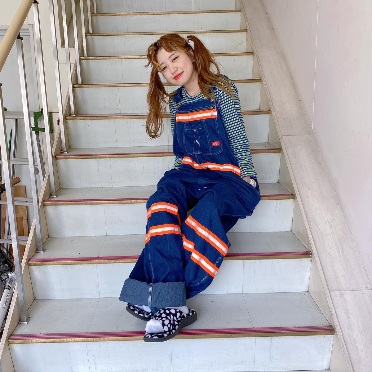 ディッキーズリフレクターオーバーオール | CUSTOM FEVER