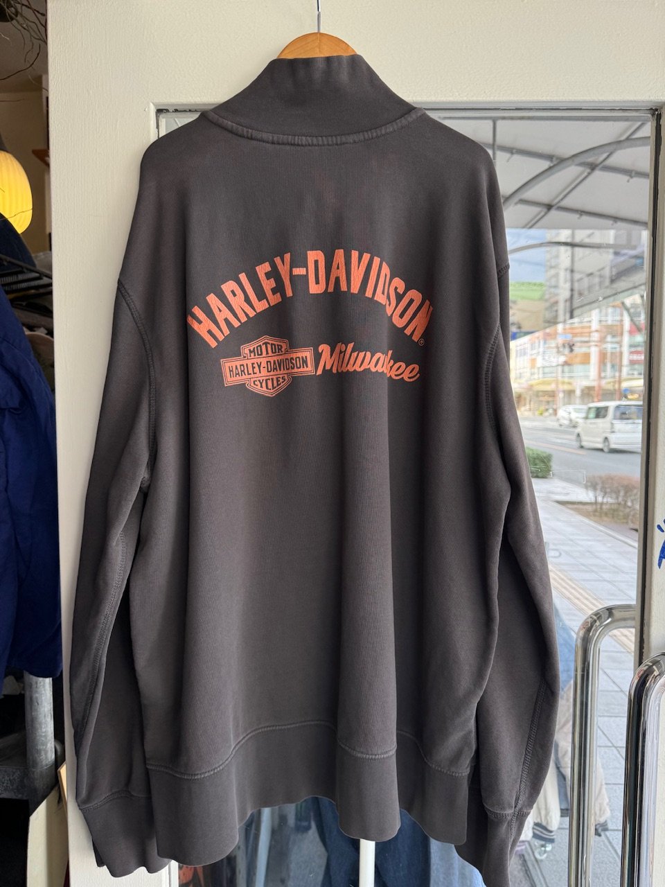 HARLEY DAVIDSON ハーフジップスウェット | CUSTOM FEVER