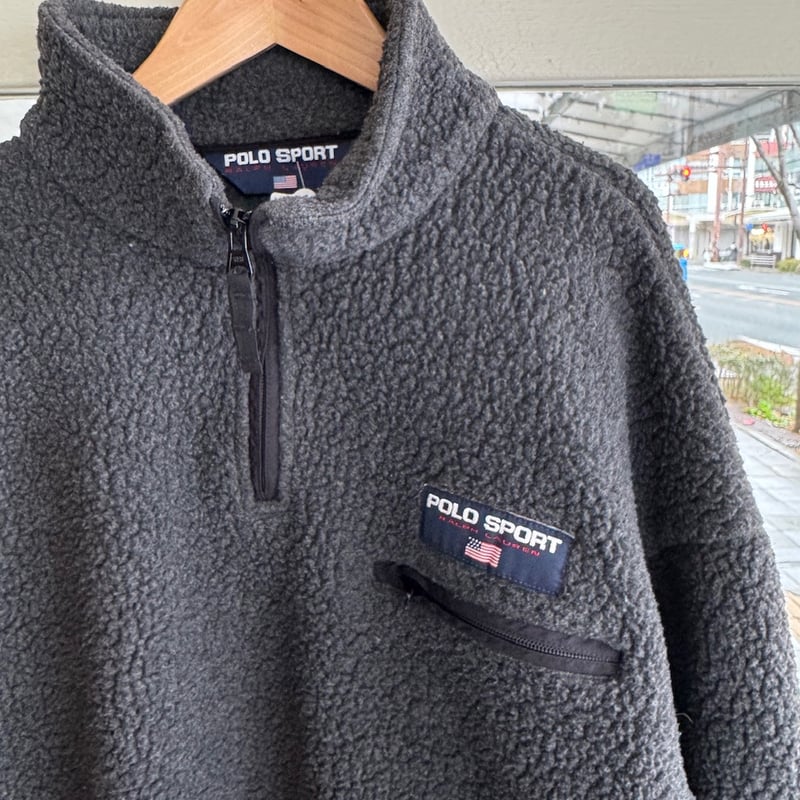 USA製POLO SPORT ハーフジップフリース | CUSTOM FEVER