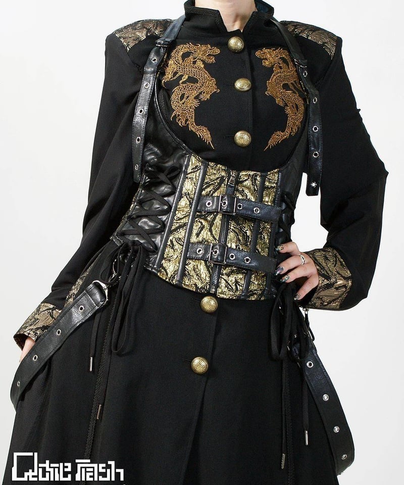 QutieFrash/キューティーフラッシュ 9888-CT ホルターコルセットベスト