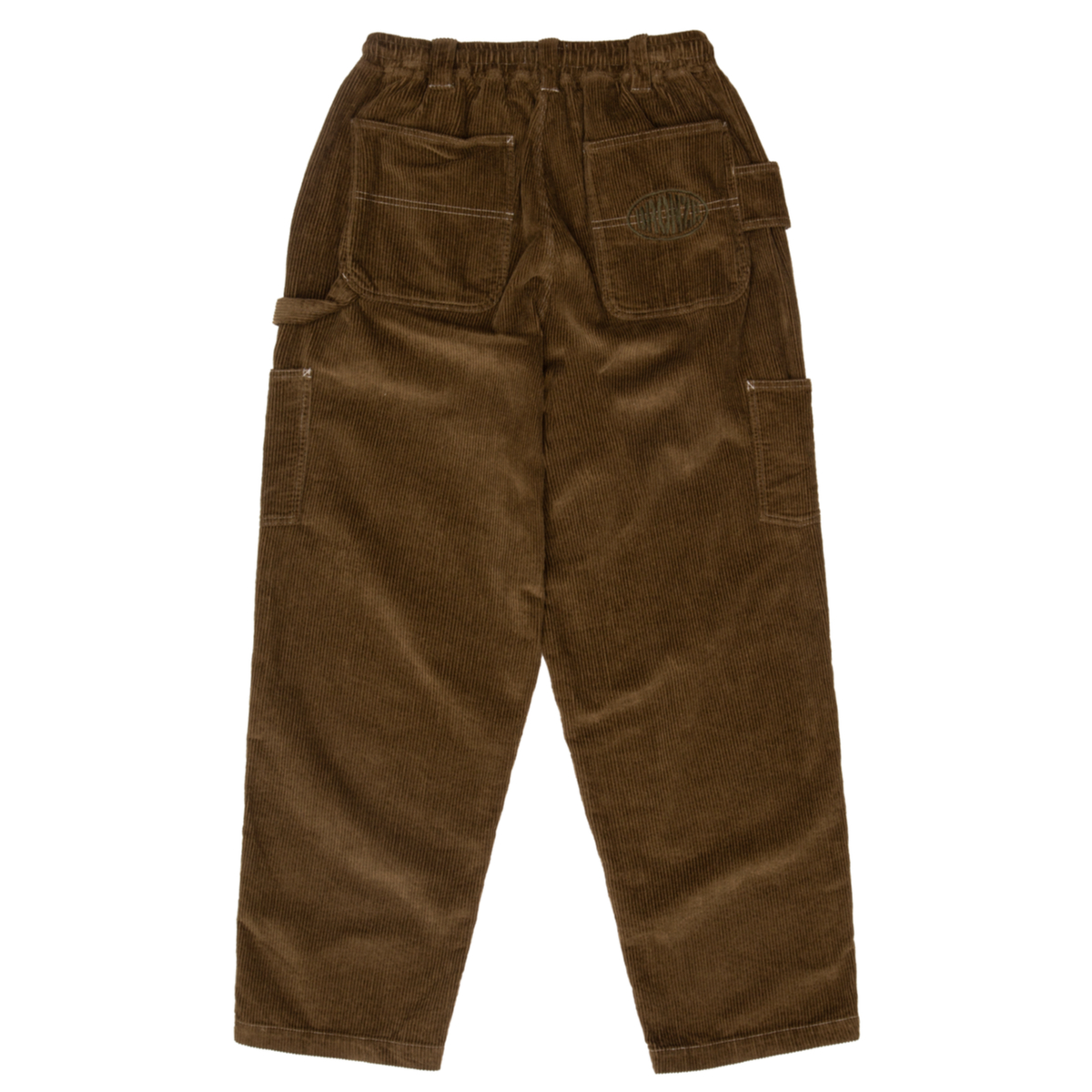 BRONZE56K CORDUROY RELAXED PANTS - OLIVE | BOTT