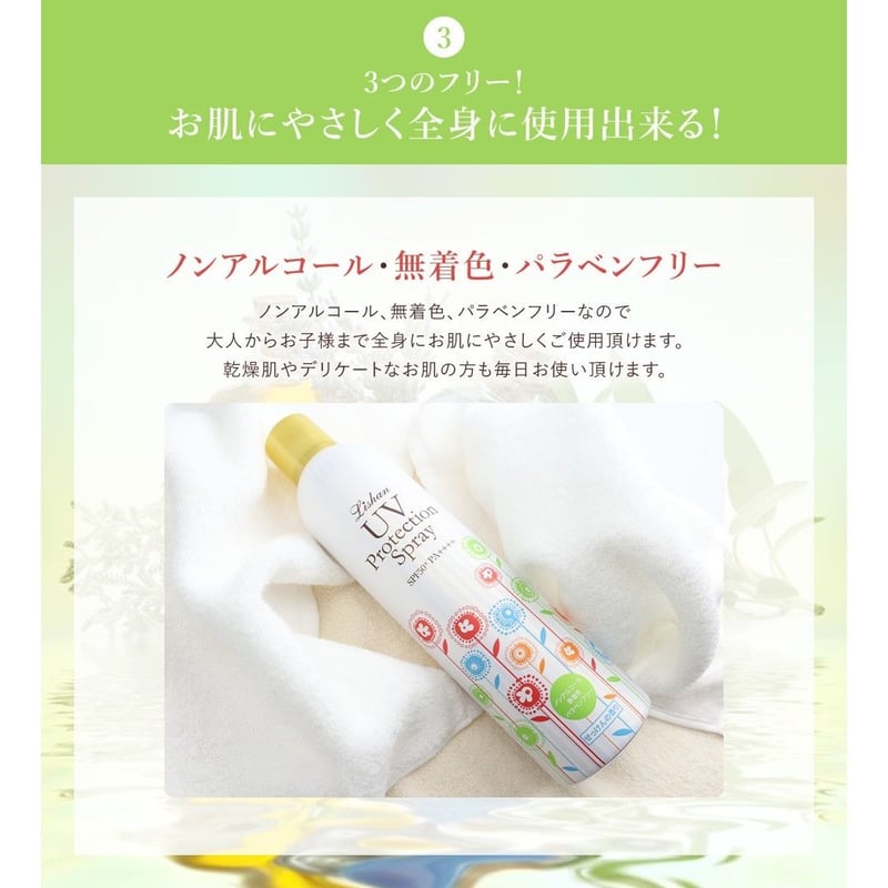 リシャン 大容量UVスプレー（せっけんの香り）250g | lishan