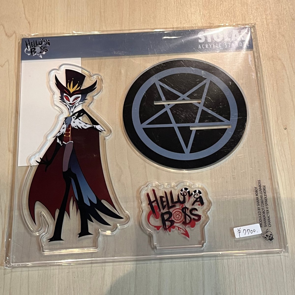 USA直輸入】ヘルヴァボス Helluva Boss ストラス Stolas アクリルスタン