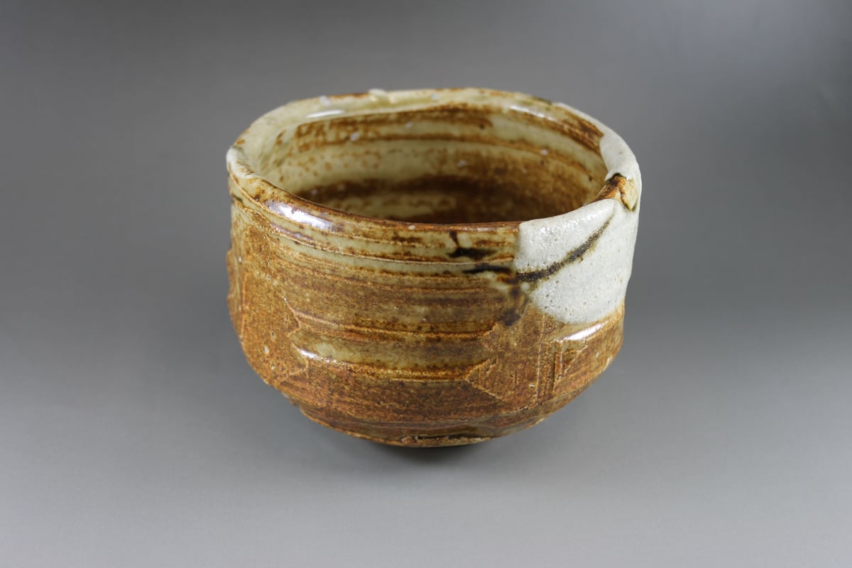 加藤光右衛門 美濃伊賀茶碗【茶道具／茶碗／桐箱入】 | 龍門堂