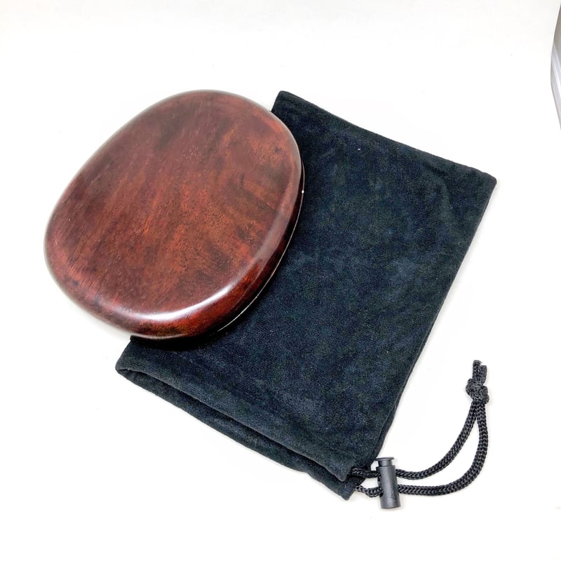 端渓硯 新坑 坑仔巌 楕円型 5吋 | 上杉文林堂