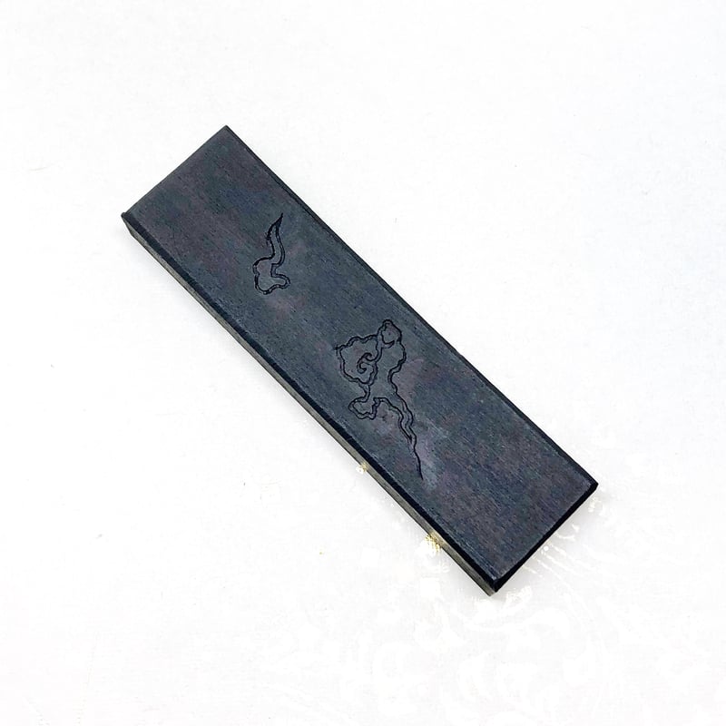 鈴鹿墨 松煙青墨 青雲龍 1.2丁型（未仕上げ） | 上杉文林堂