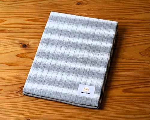 おやすみ時の電磁波対策に「アースリネンシーツ」（セミダブル