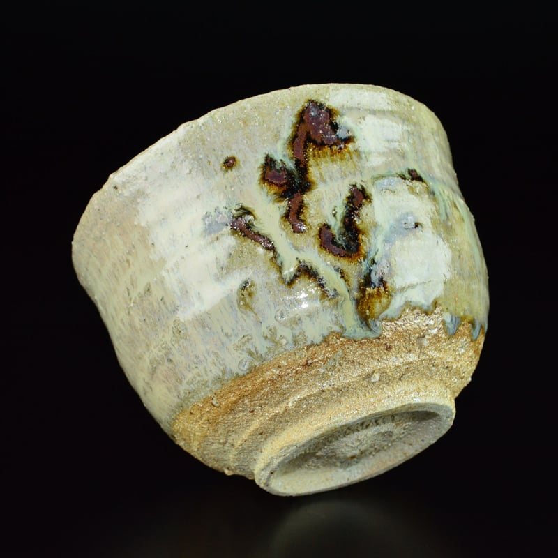 西岡小十 絵斑唐津茶碗 | GALLERY 旭