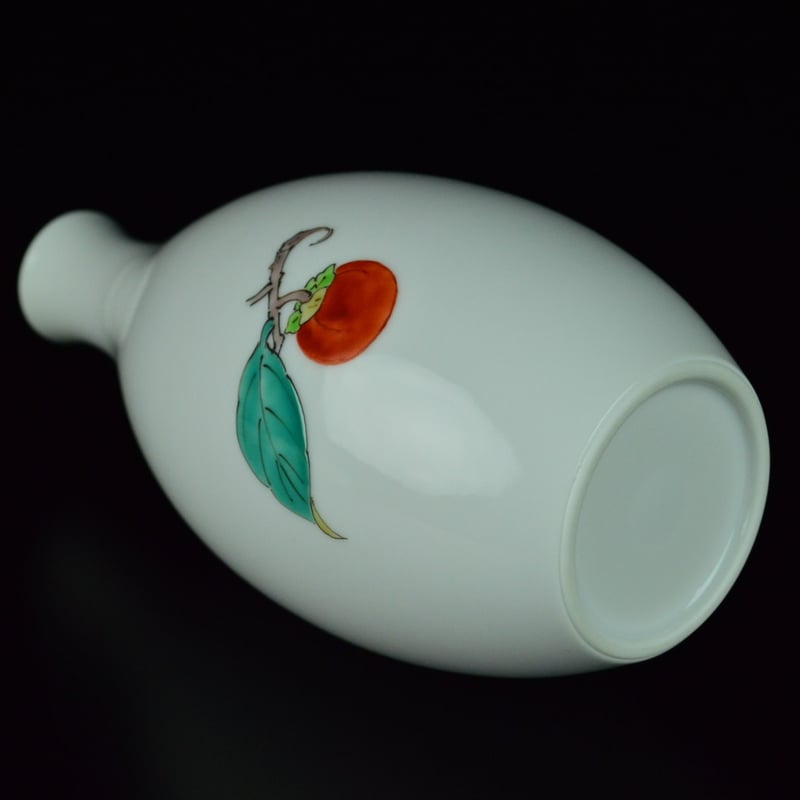 十四代 酒井田柿右衛門 濁手柿文徳利 | GALLERY 旭