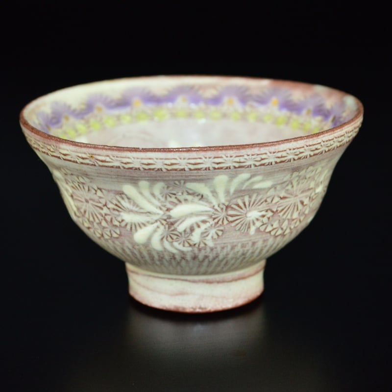 森里秀夫 紫三島呑 | GALLERY 旭