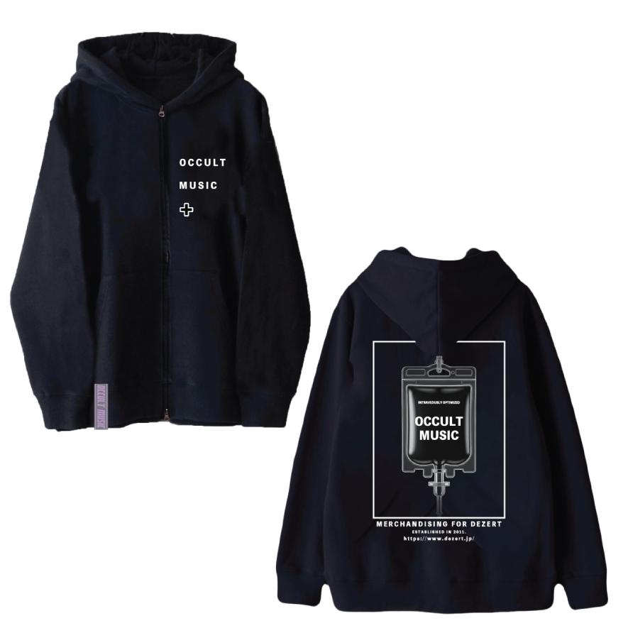 BIGシルエットZIPパーカーA | DEZERT STORE