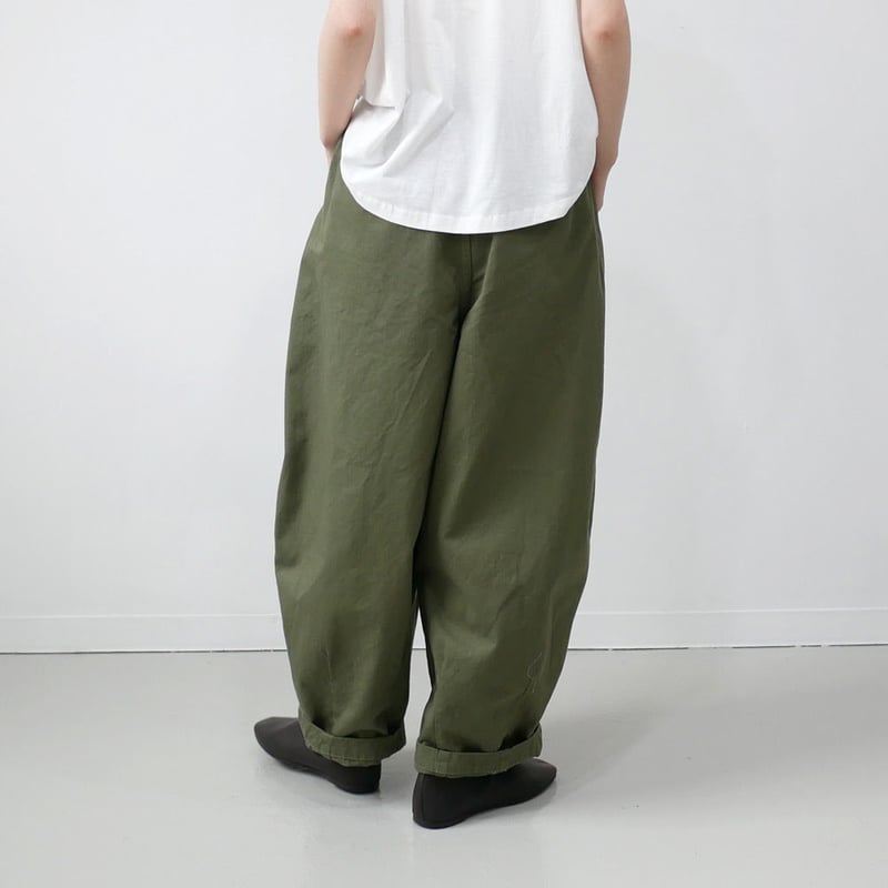 HARVESTY｜ハーベスティ | チノクロスサーカスパンツ | ミリタリー